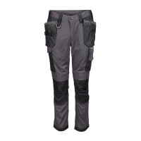 Apache Sudbury Grey/Black Stretch Slim Fit Holster Pocket Trouser &pound;35.95